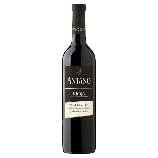 Antaño Rioja Tempranillo červené víno 750 ml