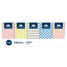 Harmony Prima Handkerchiefs 3 Ply 10 x 10 pcs
