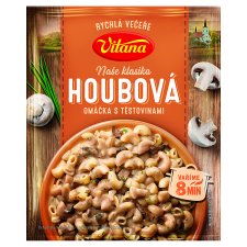 Vitana Rýchla večera Mushroom Sauce with Pasta 154 g