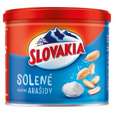 Slovakia Solené pražené arašidy 135 g