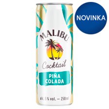 Malibu Cocktail Piña Colada 250 ml