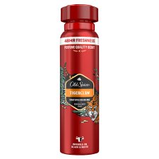 Old Spice Tiger Claw Men’s Deodorant Body Spray 150ml, Aluminium free, 48H Fresh