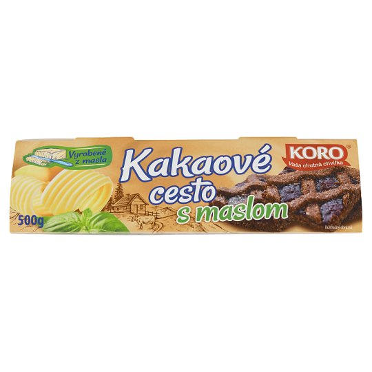 Koro Kakaové cesto s maslom 500 g