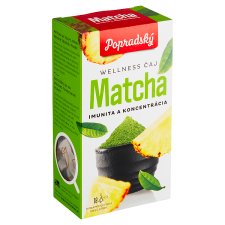 Popradský Wellness čaj Matcha imunita a koncentrácia 27 g