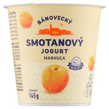 Milsy Bánovecký smotanový jogurt marhuľa 145 g