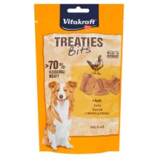 Vitakraft Treaties Bits Chicken Supplementary Dog Food 120 g