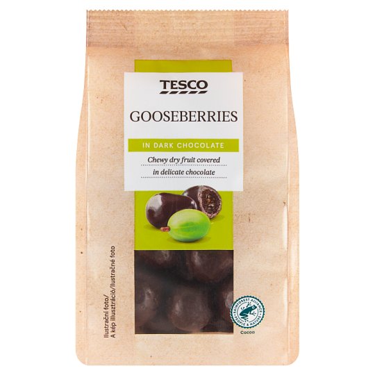 Tesco Gooseberries in Dark Chocolate 150 g