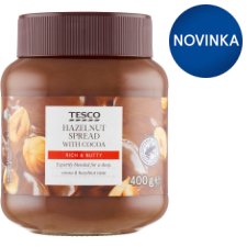 Tesco Hazelnut Spread with Cocoa 400 g