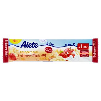 Alete Ovocná tyčinka s jahodami a mliekom 25 g