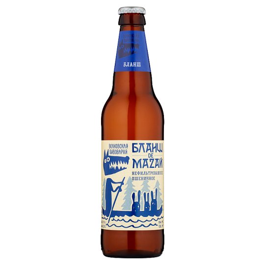 Beer Volkovskaja Pivovarnia Blanche de Mazal 0.45 L
