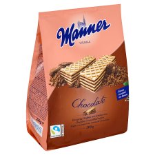 Manner Chocolate Cream Filled Wafers 200 g