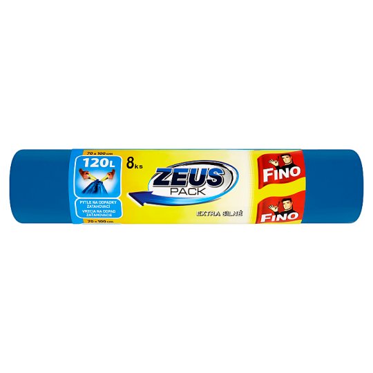 Fino Vrecia na odpad zaťahovacie 120 l 8 ks
