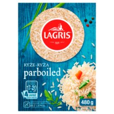 Lagris Rice Parboiled Shelled in Boiling Bags 480 g