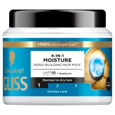 Schwarzkopf Gliss 4 in 1 Moisture Bond-Building Hair Mask 400 ml