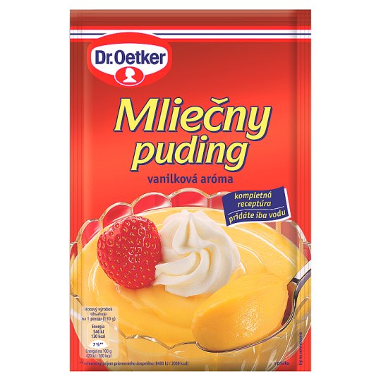 Dr. Oetker Mliečny puding v prášku vanilková aróma 90 g