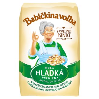 Babičkina Voľba Múka hladká pšeničná 1 kg