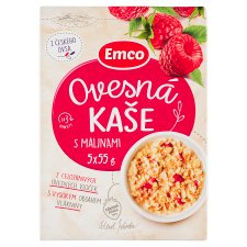 Emco Porridge with Raspberries 5 x 55 g (275 g)