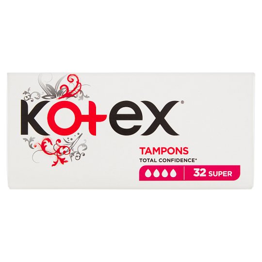 Kotex Super tampóny 32 ks
