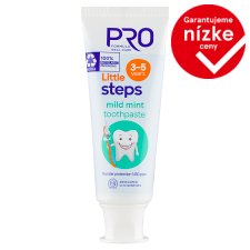 Tesco Little Steps Mild Mint Toothpaste for Children 3 to 5 Years 75 ml