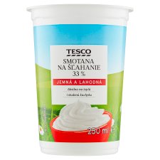 Tesco Whipping Cream 33% 250 ml