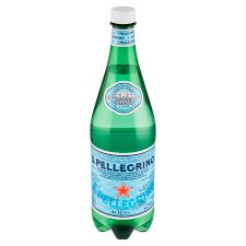 San Pellegrino Natural Mineral Water Enriched with Carbon Dioxide, Carbonated 1 L