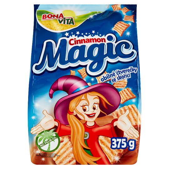 Bona Vita Cinnamon Magic obilné štvorčeky so škoricou 375 g