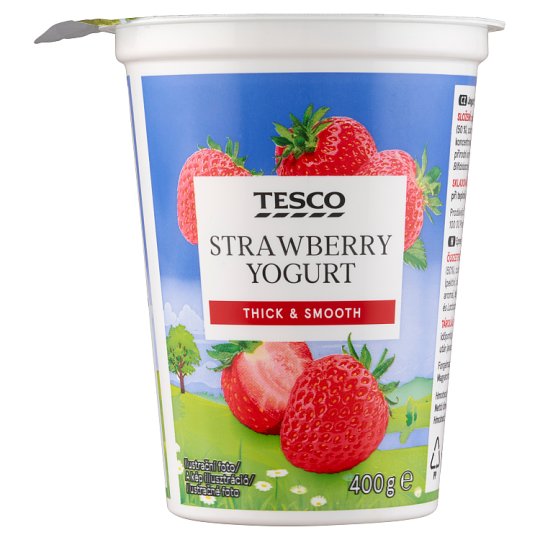 Tesco Strawberry Yogurt 400 g