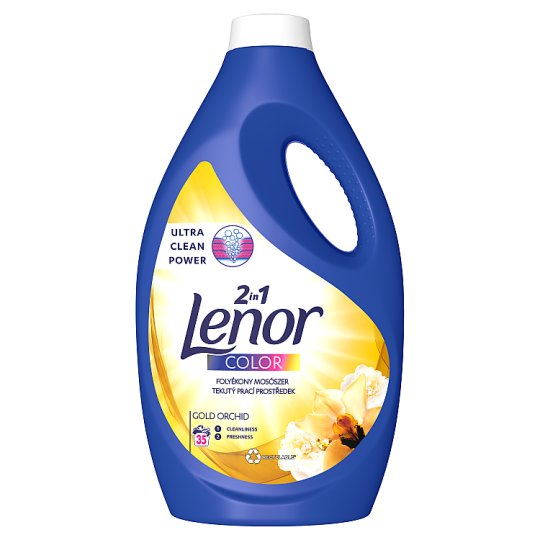 LENOR Washing Liquid Laundry Detergent 35 Washes, Gold Orchid - Tesco ...