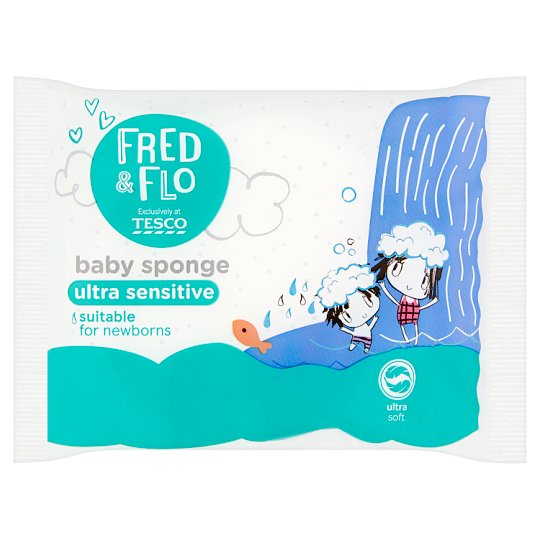Fred & Flo Ultra Sensitive Baby Sponge 1 pc Tesco Groceries