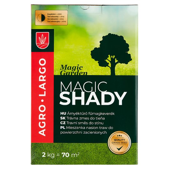 AgroLargo Magic Garden MagicShady Grass Seed Mixture 2 kg Tesco Groceries