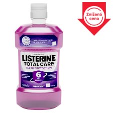 Listerine Total Care Teeth Protection Clean Mint ústna voda 500 ml