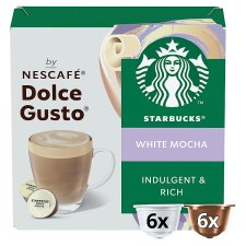 STARBUCKS White Mocha by NESCAFÉ Dolce Gusto - 12 Capsules (6 Cups)