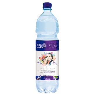 Zlatá Studňa Dotyk ovocia S príchuťou modré hrozno jemne sýtená 1,5 l