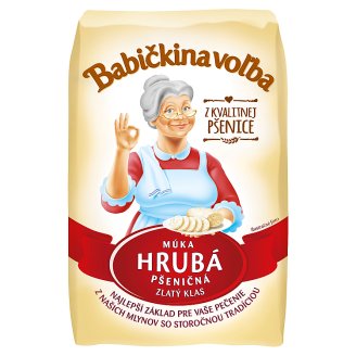 Babičkina Voľba Múka hrubá pšeničná 1 kg