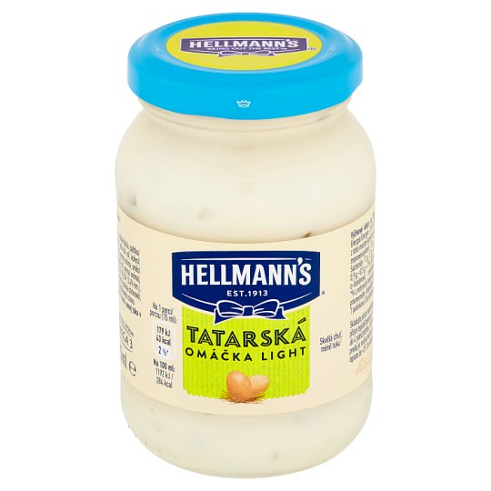 Hellmann's Tatárska omáčka Light 225 ml