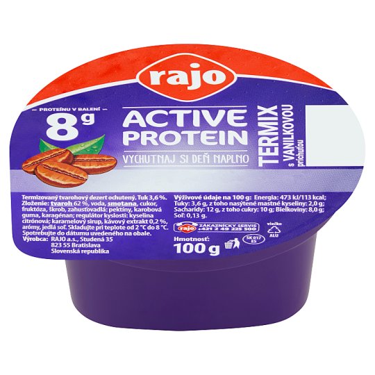 Rajo Active Protein Termix kávový 100 g