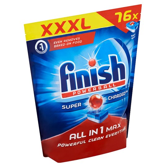 Finish Powerball All in 1 Max tablety do umývačky riadu 76 ks 1238,8 g