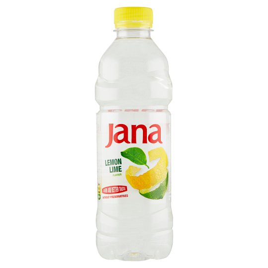 Jana Nízkoenergetický nesýtený nápoj ochutený s príchuťou citrón-limetka 0,5 l