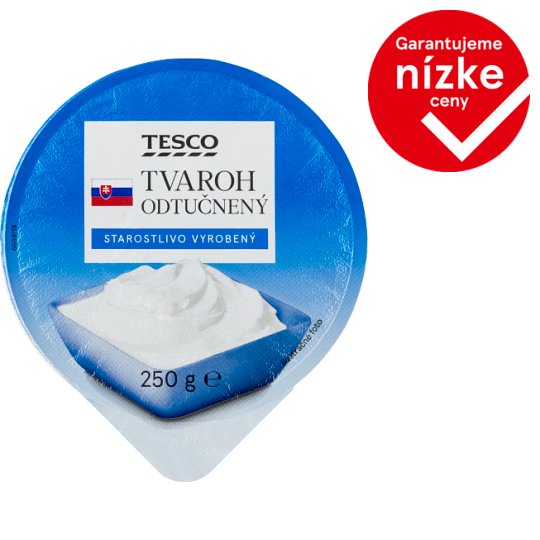 Tesco Cottage Cheese Defatted 250 g