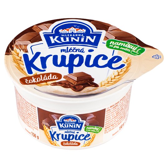 Mlékárna Kunín Milk Semolina Chocolate 150 g