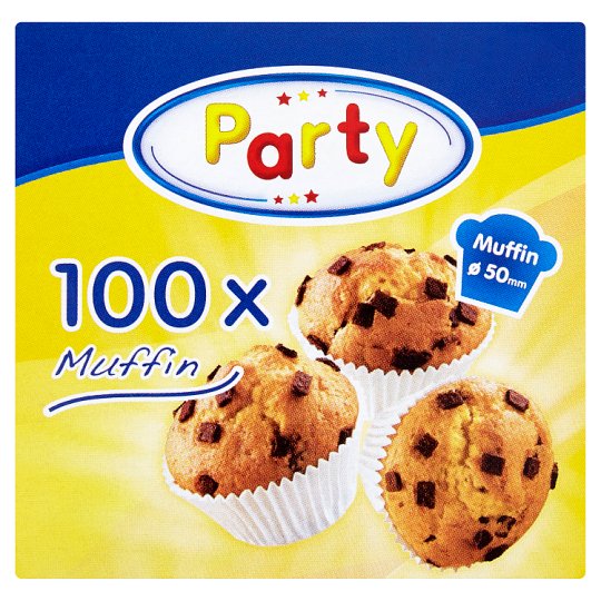 Select Party Muffin cukrárenské košíčky na pečenie 50 x 27 mm 100 ks
