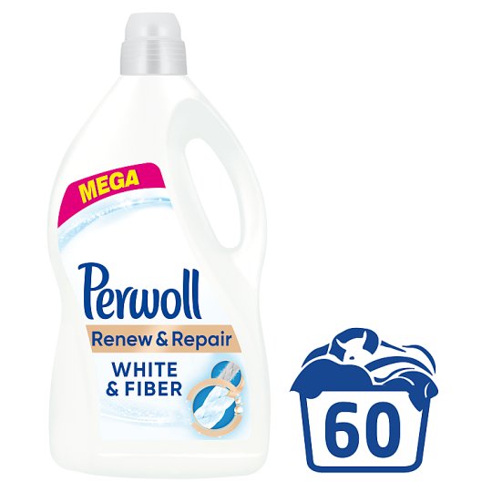 Perwoll renew Advanced Effect White & Fiber 60 praní 3,6 l