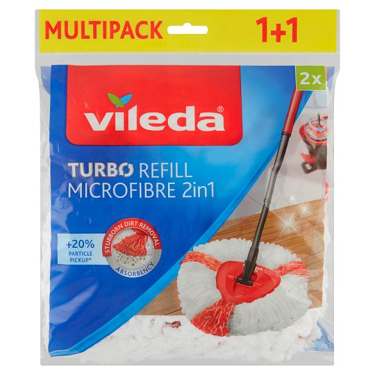 Vileda Vileda TURBO BOX avec TURBO RECHARGE MICROFIBRE 2 en 1 1 pc(s)  158572 Y860712
