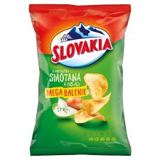Slovakia Chips with Cream Flavour and Onion 215 g