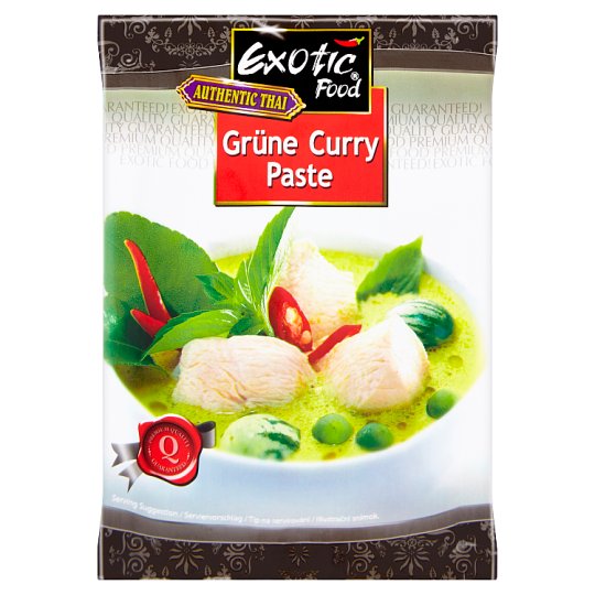 Tesco green store curry paste