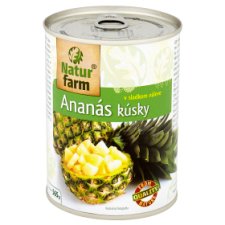Natur Farm Ananás kúsky v sladkom náleve 565 g