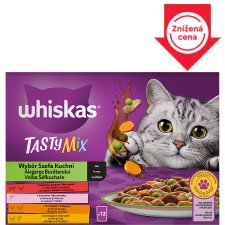 Whiskas Tasty Mix Choice Chef in Juice 12 x 85 g (1.02 kg)