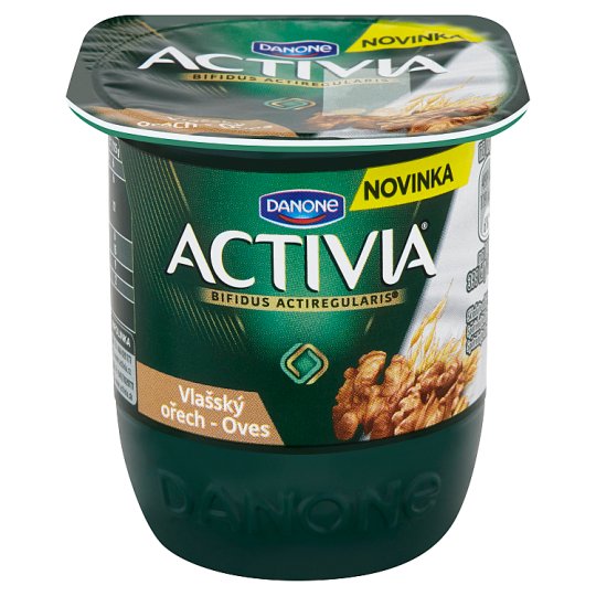 Danone Activia Jogurt vlašský orech - ovos 125 g