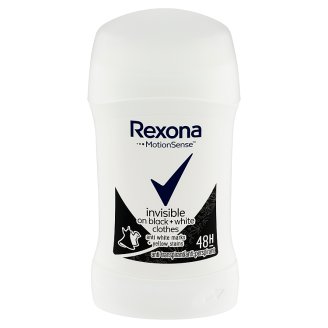 Rexona Invisible Black + White tuhý antiperspirant 40 ml