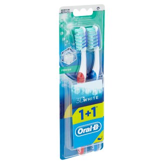 Oral-B 3D white fresh manuálna zubná kefka 1 + 1 ks